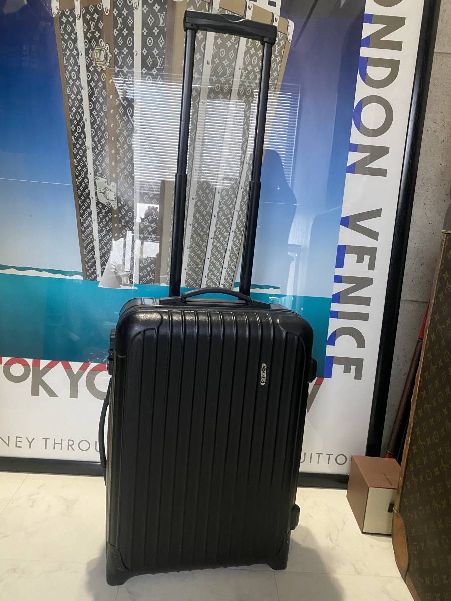 希少 RIMOWA リモワ 2輪 スーツケース キャリーケース アルミ 西ドイツ