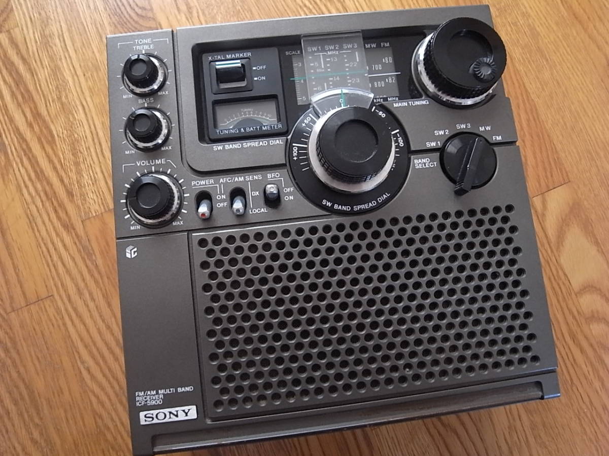 SONY スカイセンサー ICF-5900 ジャンク ☆SONY ICF-5900☆ICF-5800☆2台セット スカイセンサー スカイ