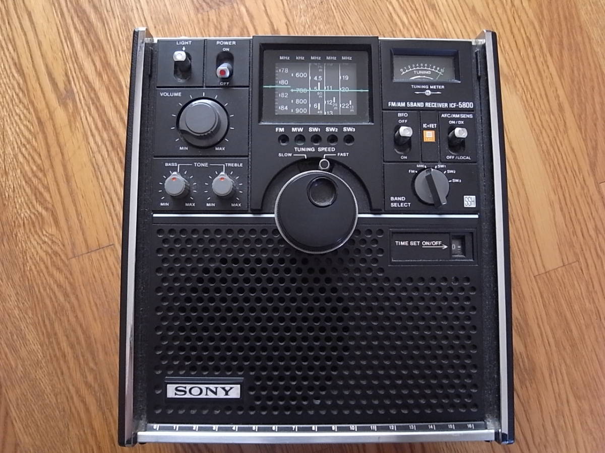 ☆SONY ICF-5900☆ICF-5800☆2台セット スカイセンサー スカイ