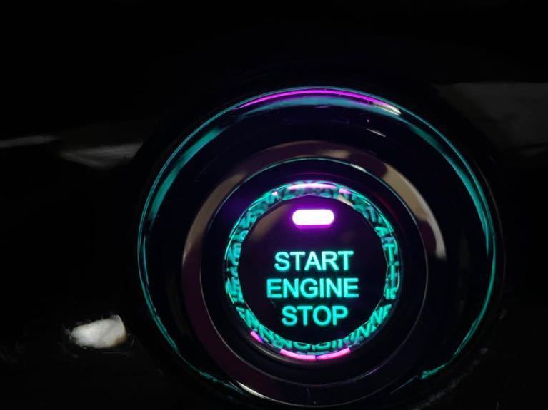 プリウス30 など プッシュスタートスイッチ クリスタル デザイン