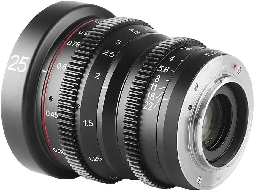 Meike 25mm T2.2 Fujifilm Series BMPCC 【新品送料無料】Meike 25mm