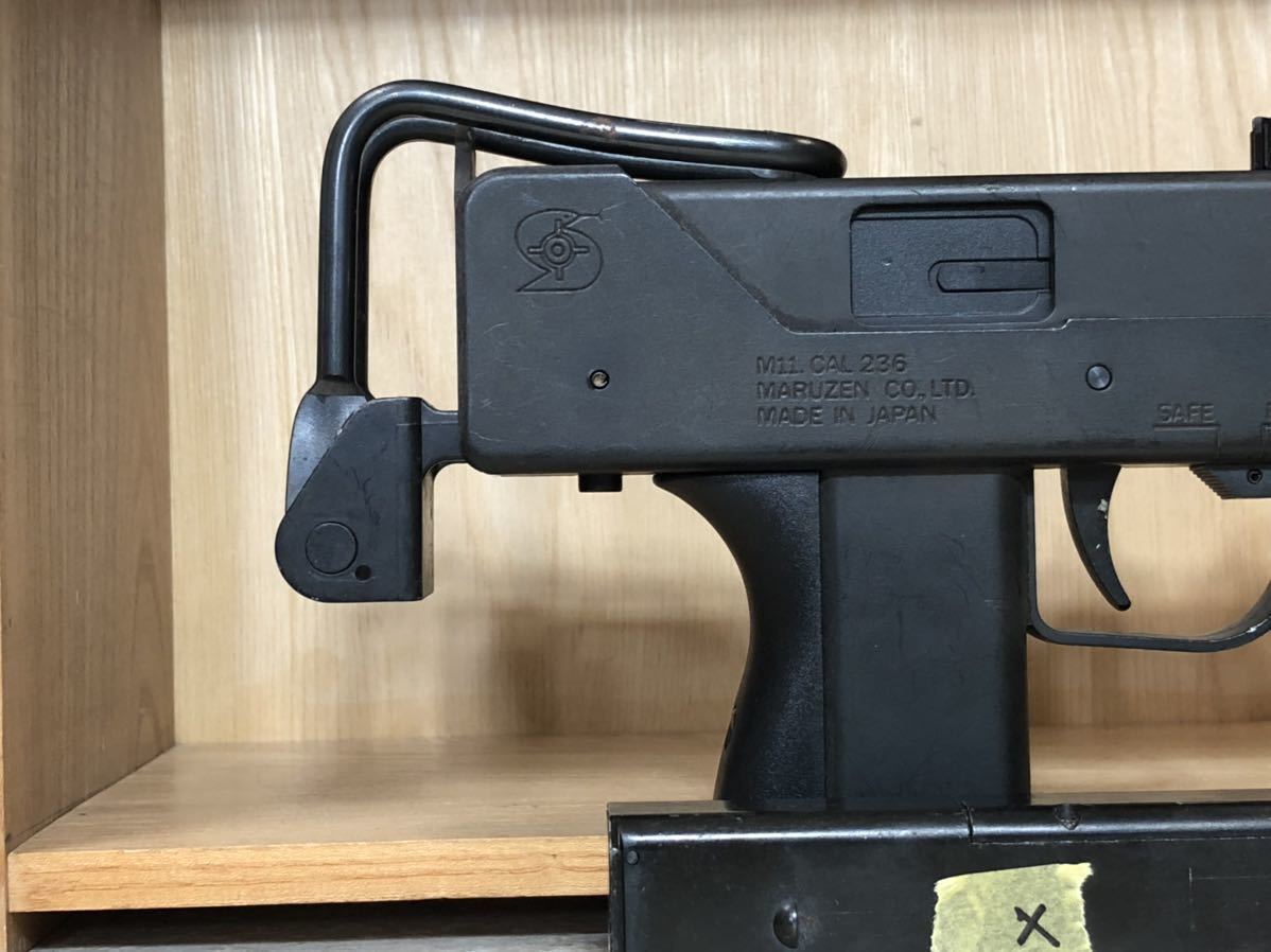 マルゼン イングラム M11 旧型 ガスブローバック 作動未確認 ガス漏れ