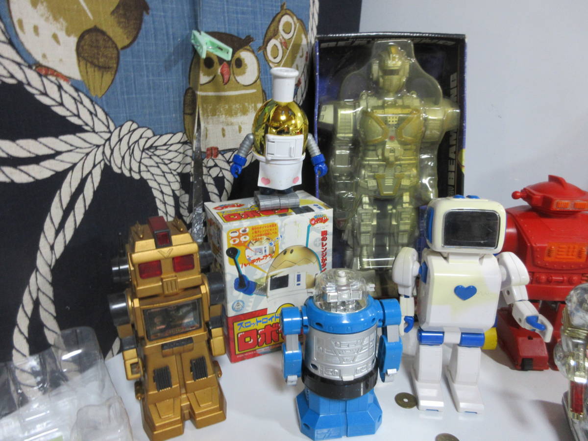 古ーい ロボット玩具 ロボコンなど大量セット 未テストのためジャンク