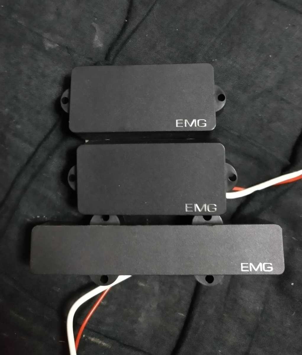 旧型廃盤 EMG PJ set アクティブ ピックアップ P4 + LJ5 4弦 検 旧型廃盤 EMG PJ set アクティブ ピックアップ P4 + LJ5 4弦 検