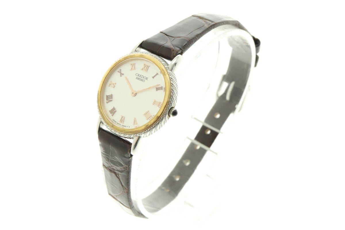 VMPD4-14-18 SEIKO セイコー 腕時計 5A70-2B70 CREDOR クレドール 18KT 