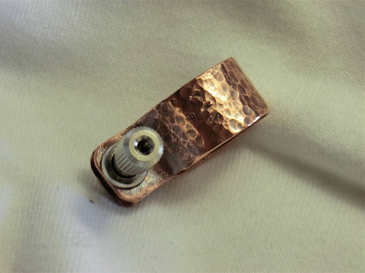 ソプラノサックス ラバーマウスピース専用カスタム鍛金成形製作