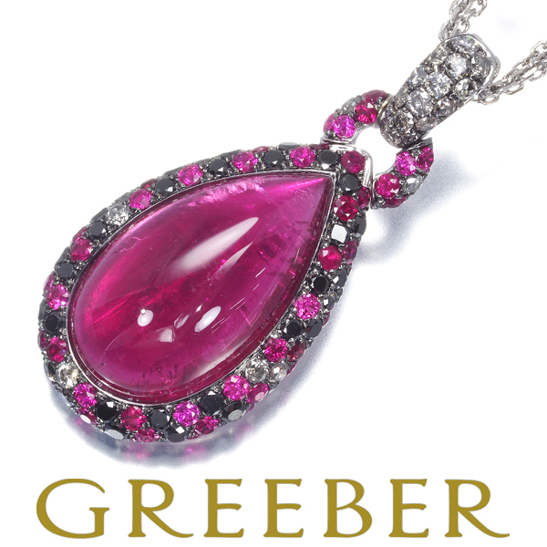 安い，人気SALE】 ルベライト トルマリン 18.22ct ダイヤ 2.25ct
