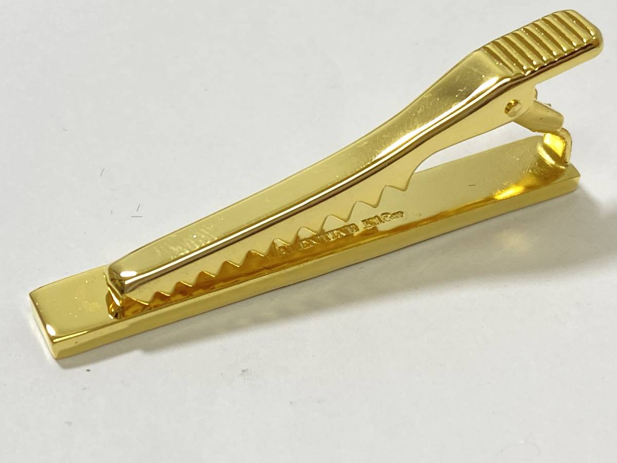 美品☆VALENTINE/バレンタイン K18GP 4点セット カフス ネクタイピン 