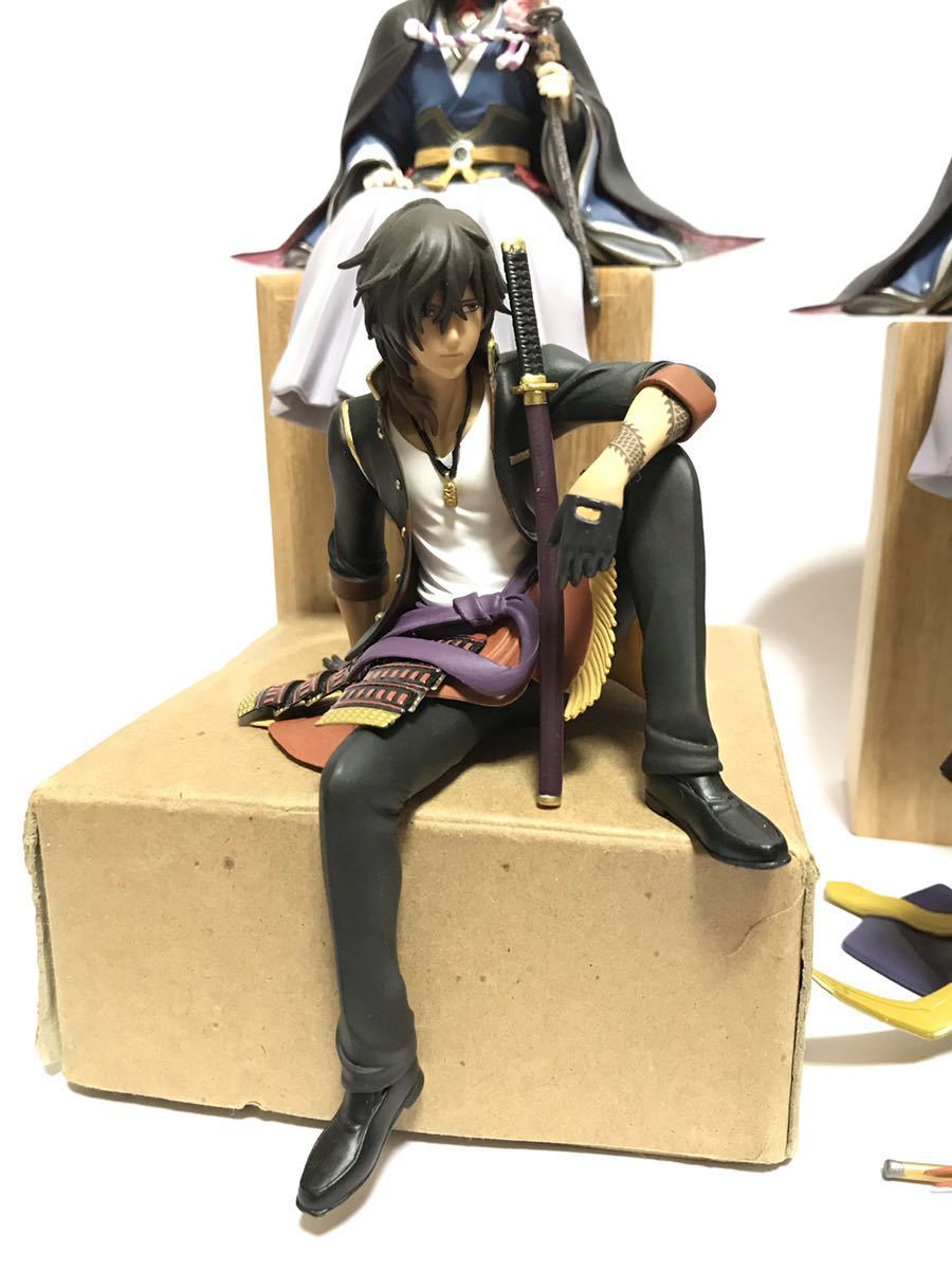刀剣乱舞 ぬーどるストッパー フィギュア 4体セット / 大倶利伽羅 へし