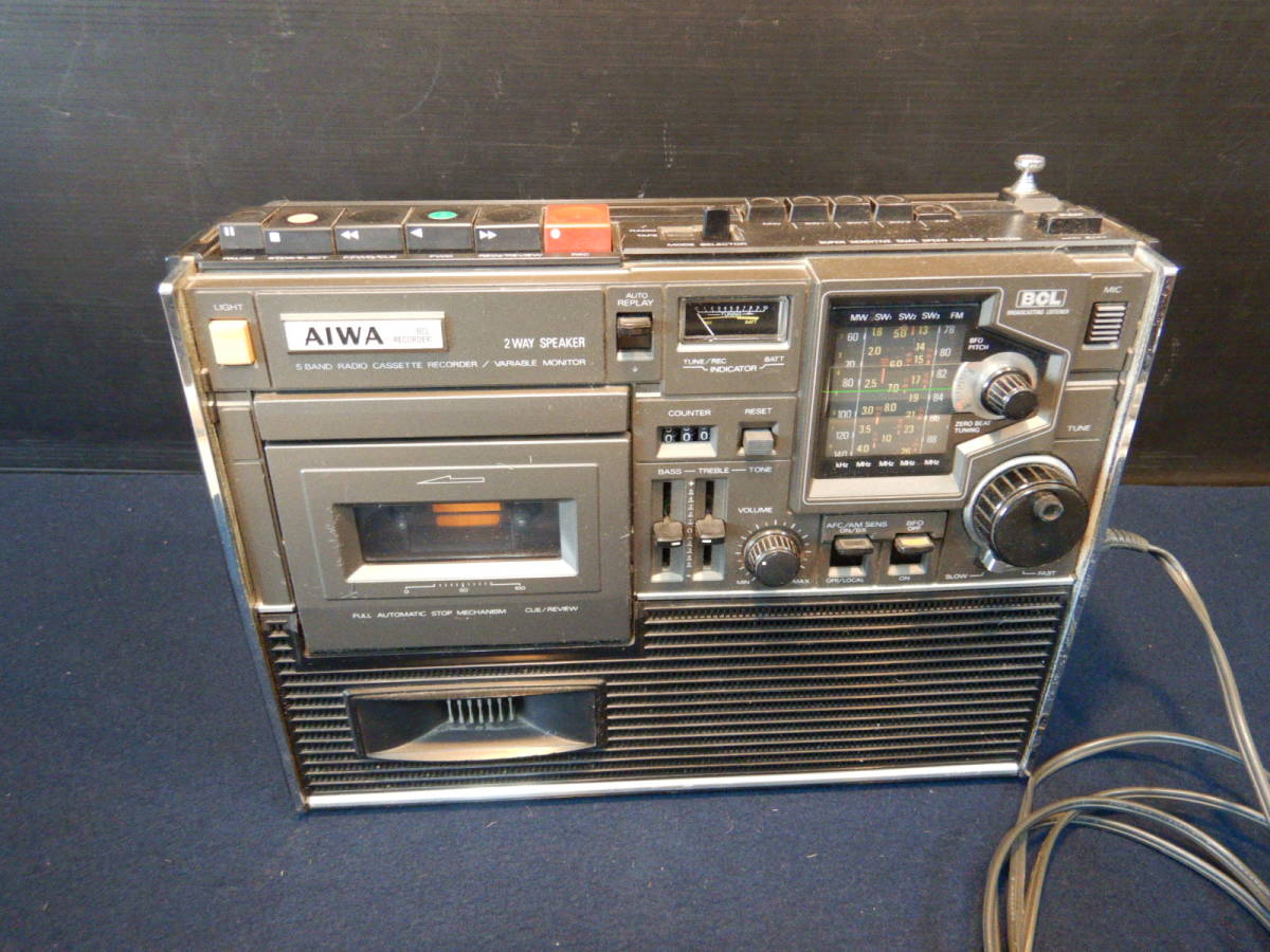 アイワ AIWA ラジカセ 短波ラジオ ラジオ TPR-255 ジャンク AIWA