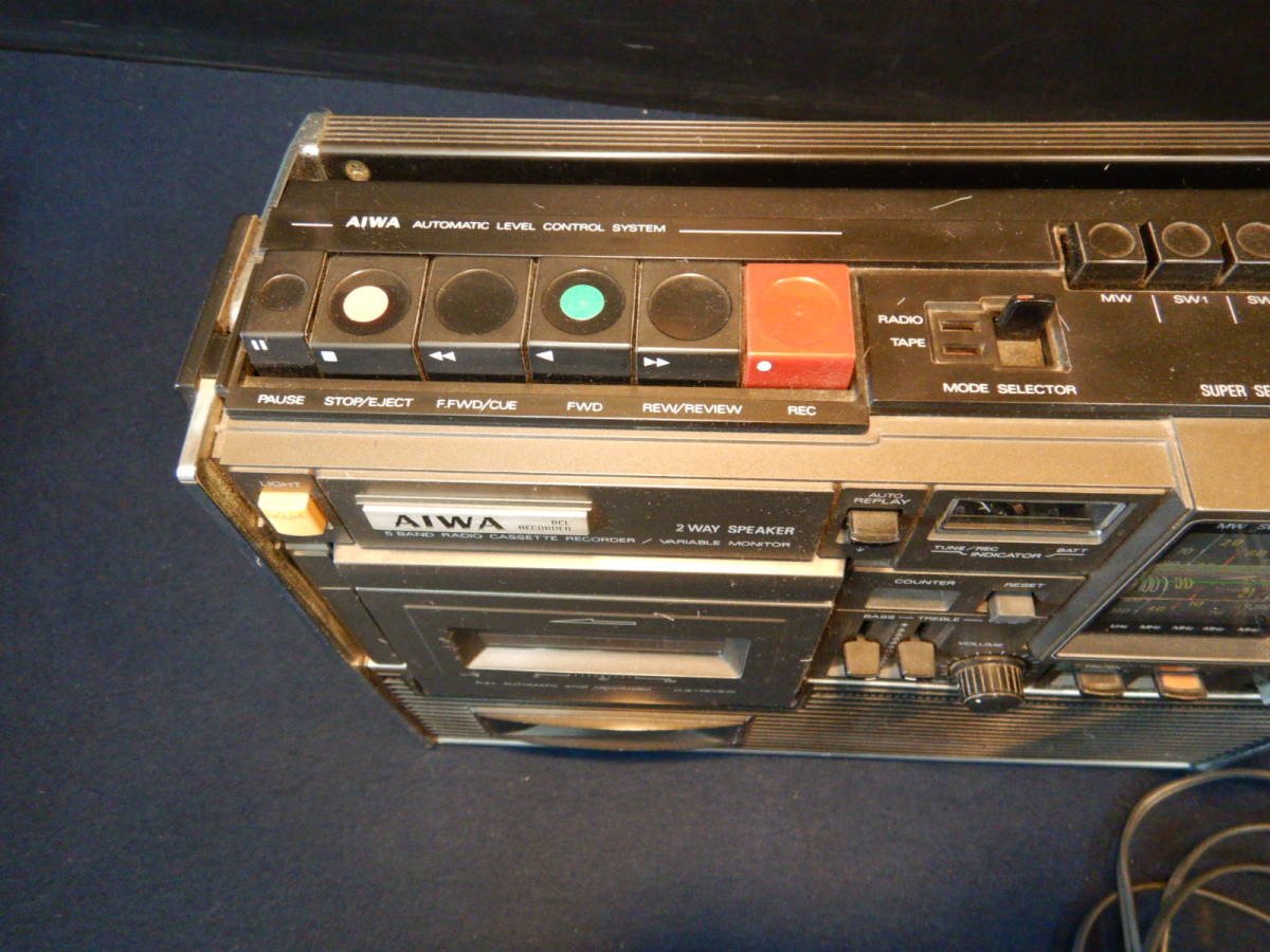 アイワ AIWA ラジカセ 短波ラジオ ラジオ TPR-255 ジャンク AIWA