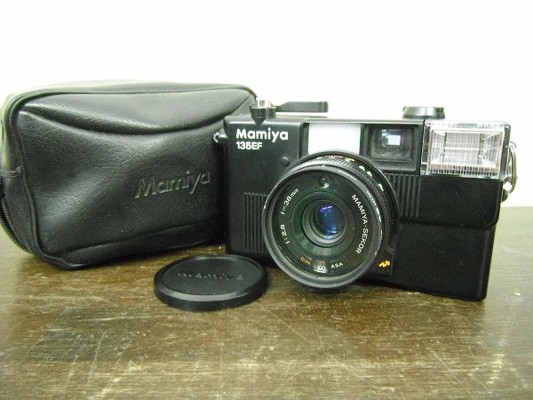 E736☆Mamiya マミヤ 135EF フィルムカメラ 1:2.8 f=38mm コンパクト