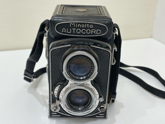 Korica Seikosha MX フィルムカメラ 11514MINOLTA AUTOCORD 二眼レフカメラ レンズ SEIKOSHA-MX ROKKOR 1