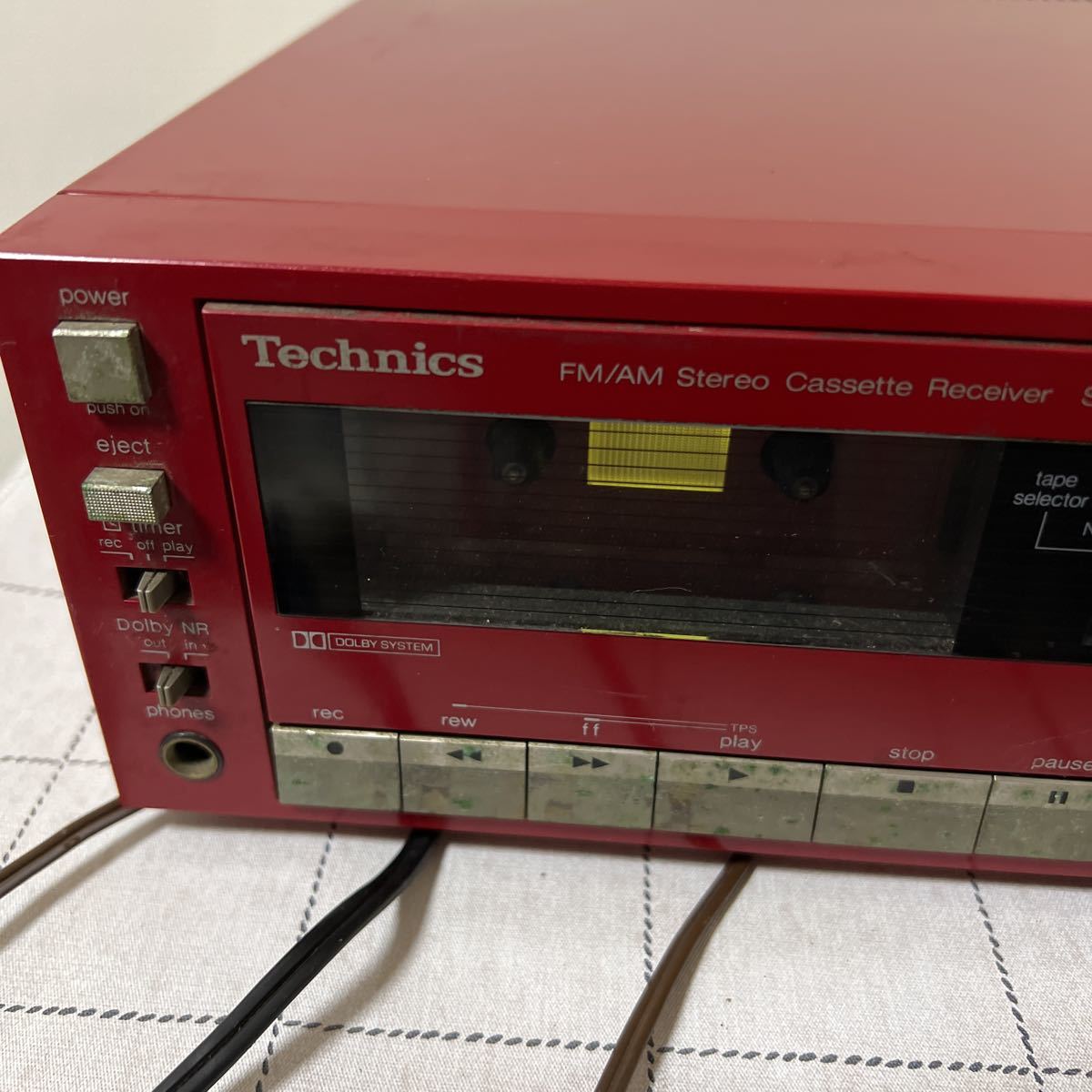 通電確認済み】システムコンポセット 松下電器 テクニクス SA-K6 SL-6