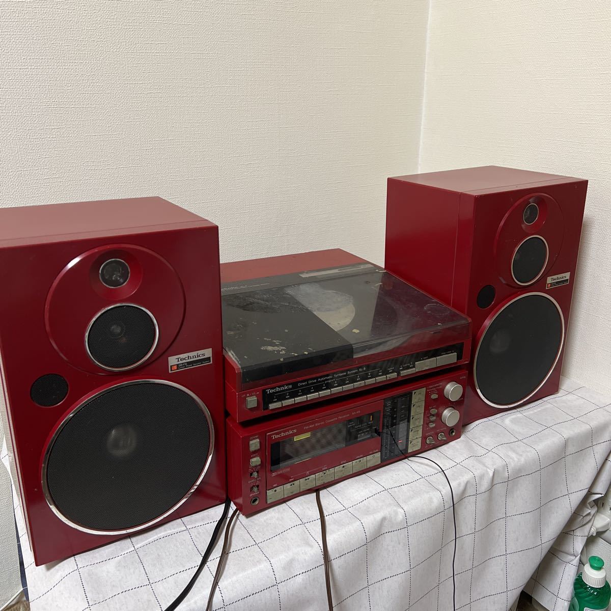 通電確認済み】システムコンポセット 松下電器 テクニクス SA-K6 SL-6