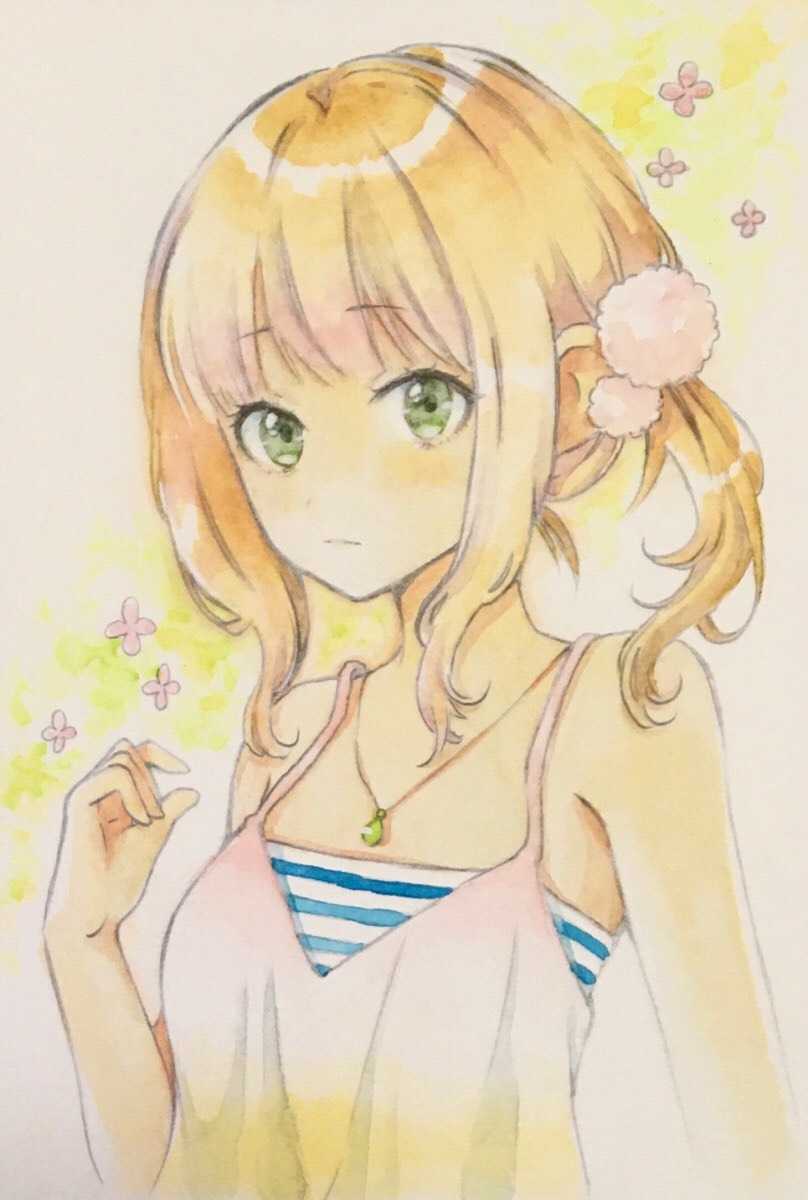 めます 手描きイラスト オリジナル 水彩画の通販 By むぅしかのアトリエ ラクマ なくしてま Shineray Com Br