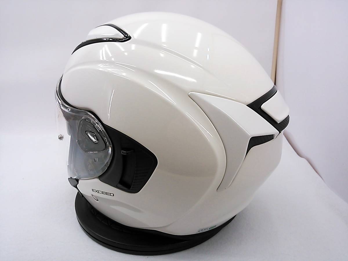 OGK KABUTO EXCEED Mサイズ パールホワイト 今夏大本命の新作