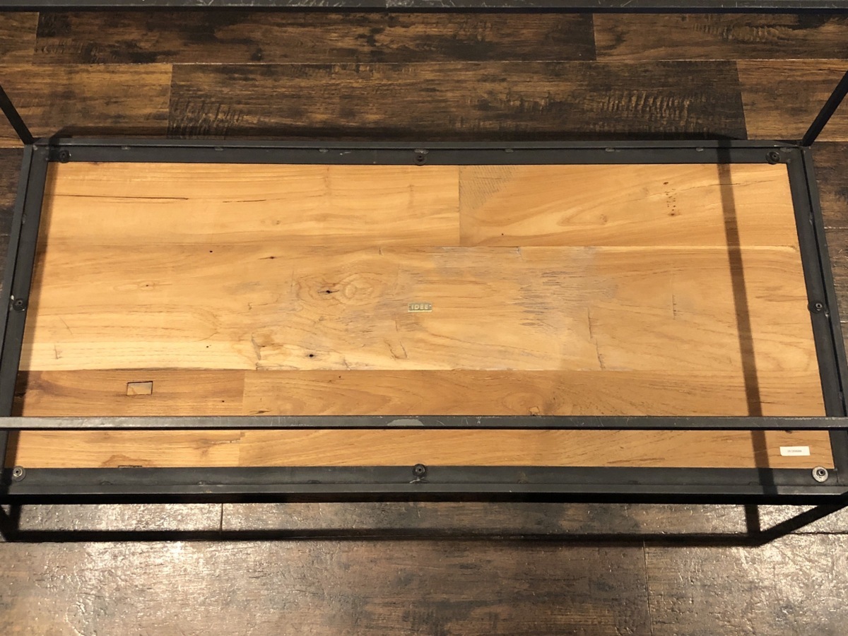IDEE FRAME TABLE 1200 White Oak Top イデー ローテーブル ホワイト 