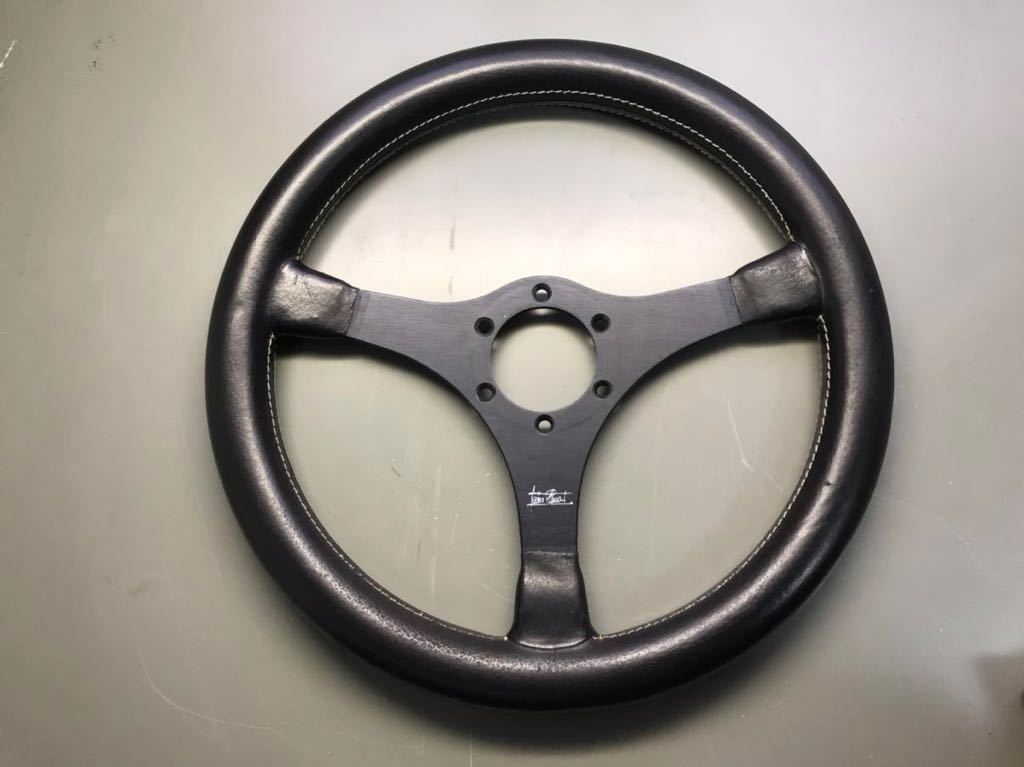 旧車に 当時物 ステアリング 35φ OLD MOMO Jackie Stewart モモ