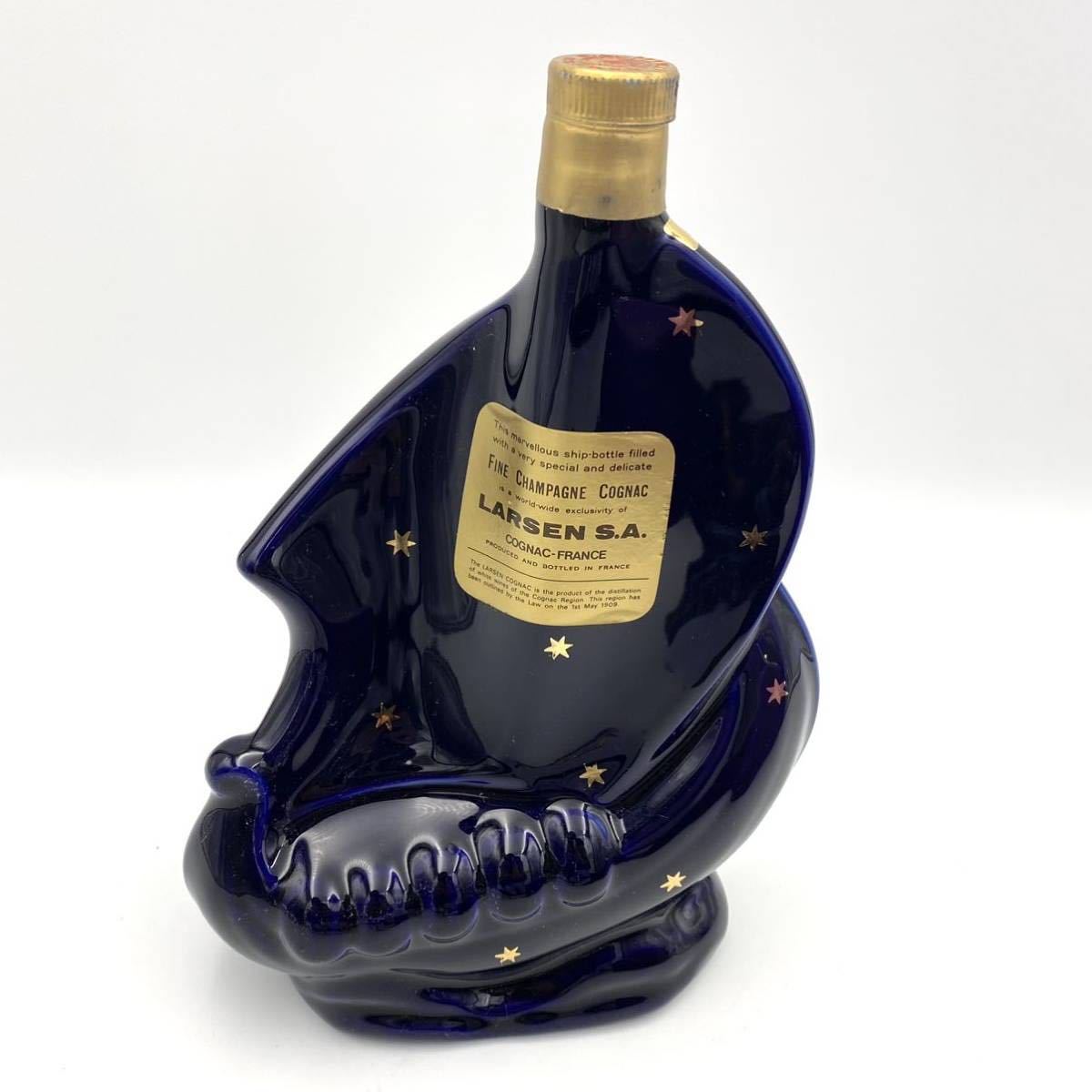 古酒 未開栓】LARSEN S.A ラーセンSA シップボトル ブランデー 箱付 