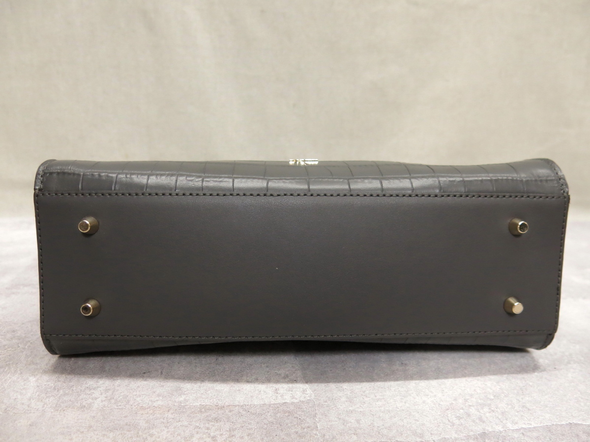 フルラ FURLA LADY トート M クロコ型2way美品 【公式通販】