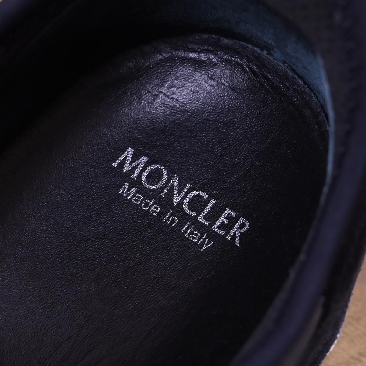 本物 超美品 モンクレール 絶盤 19AW EMILIEN ロートップスニーカー 