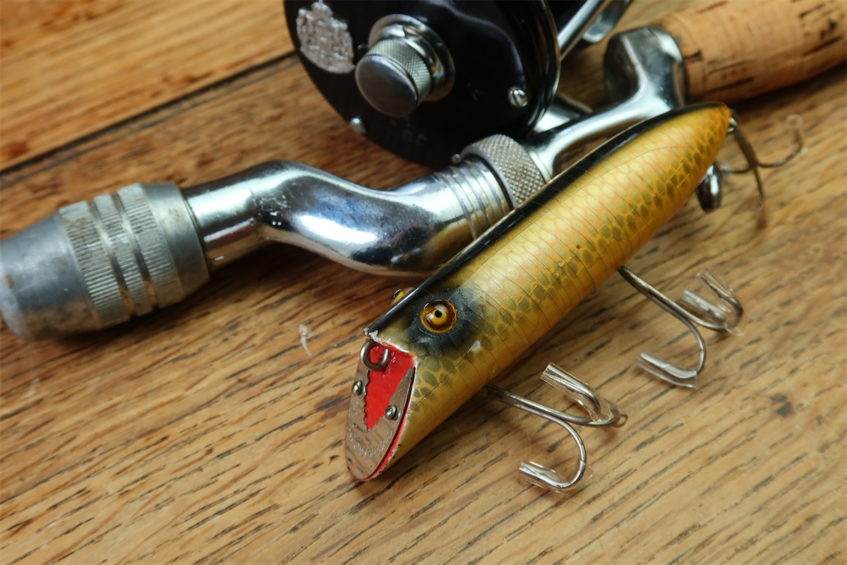 値下げオールドヘドン1920年代激レア博物館級 クイーンスタンレースプーンルアー Basser オールドヘドン ⁄ HEDDON 20s Heddon バサー ビンテージルアー