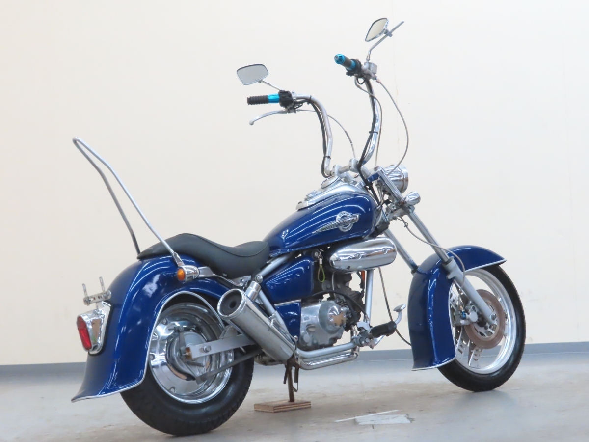 特別出品 ホンダ マグナ50 動画有 ローン可 チョッパーカスタム アップハン Ac13 原付 50cc アメリカン Magna50 Honda 50cc以下 売買されたオークション情報 Yahooの商品情報をアーカイブ公開 オークファン Aucfan Com