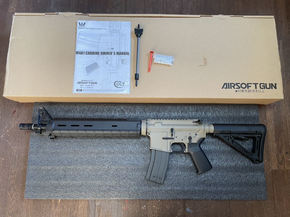 WA M4A1 S-Ver. MAGPUL ライフルレングス カスタム GBB ガスブロー