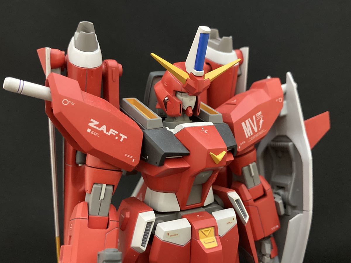HG 1/144 セイバーガンダム 塗装済み改修完成品 ガンダムSEED DESTINY 