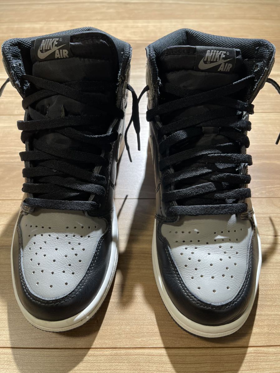 NIKE AIR JORDAN 1 RETRO HIGH OG SHADOW 26.5 箱付き 黒タグ有  