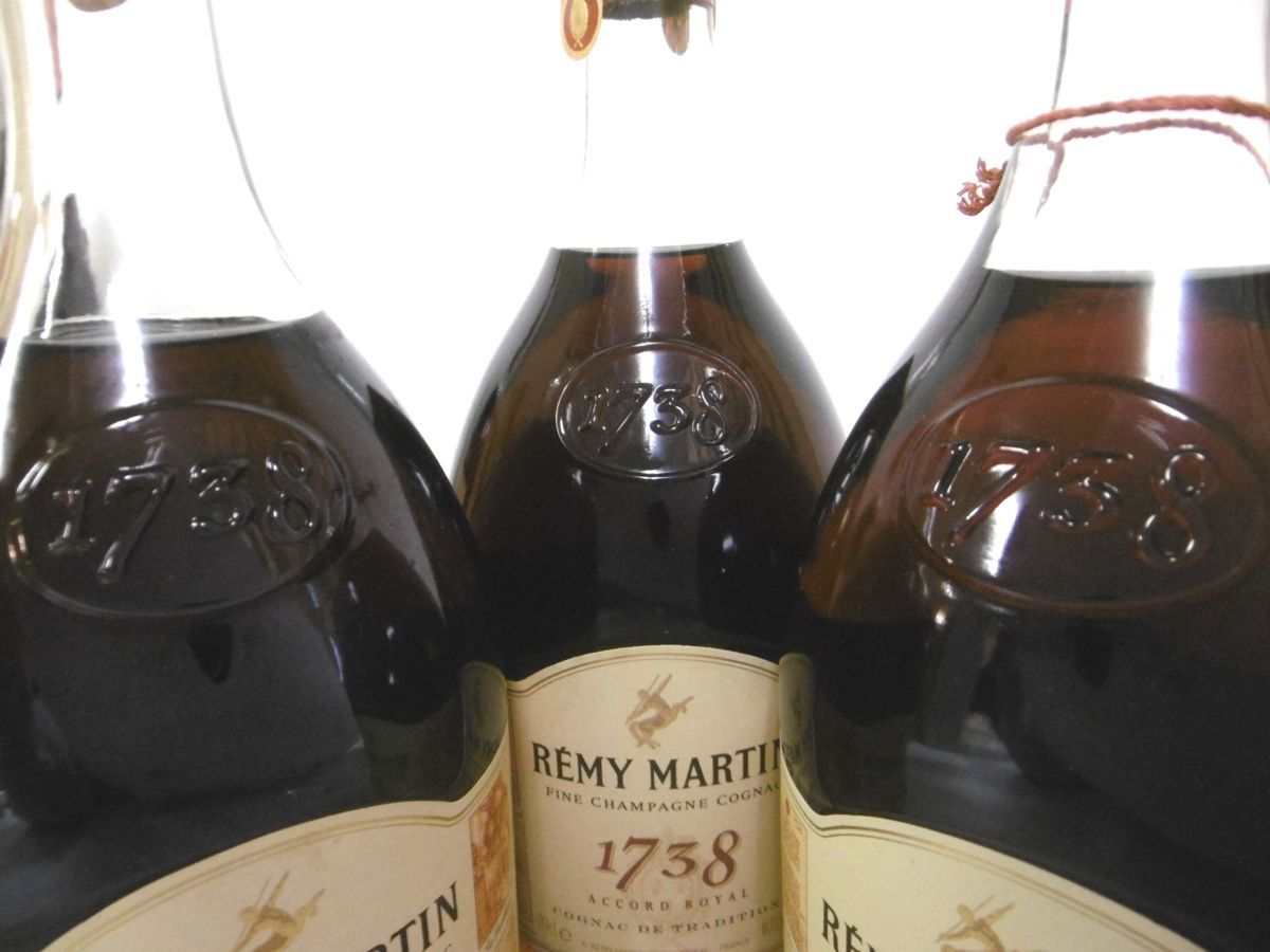 値下 古酒 未開栓 5本セット REMY MARTIN 1738 ACCORD ROYAL レミー
