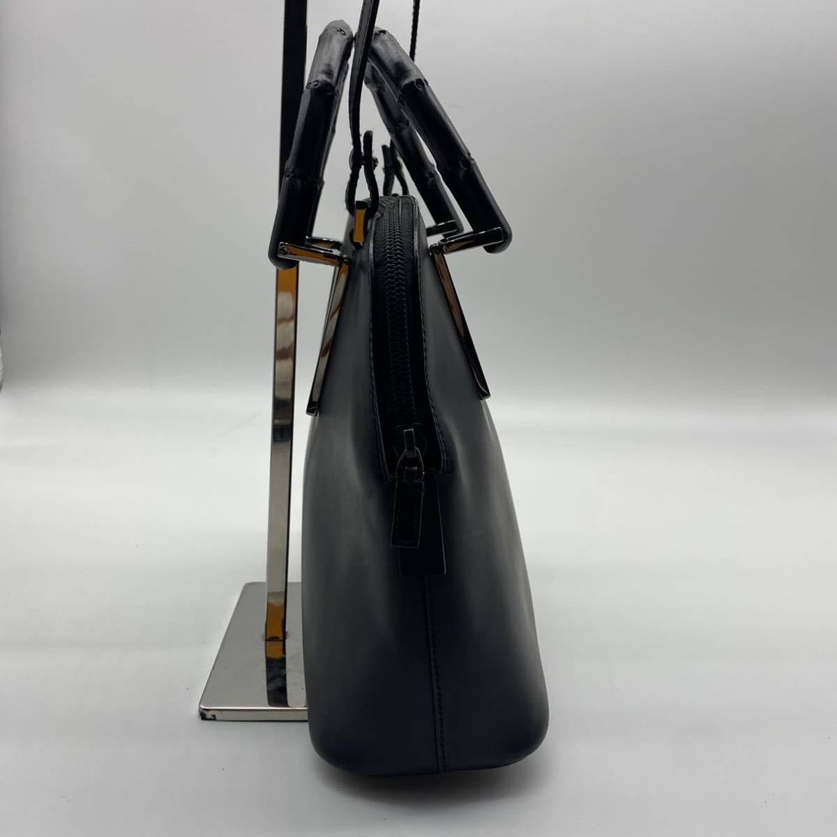 1円【極美品】GUCCI グッチ 2way ハンドバッグ ショルダーバッグ 