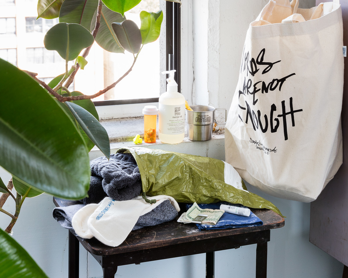 ファッション小物 STUSSY Livin´ General Store Heavy レザーポーチ