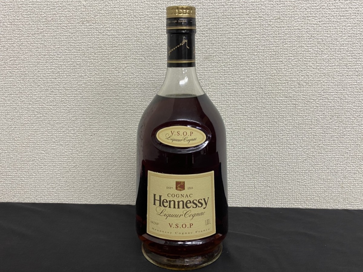 未開栓 Hennessy ヘネシー V.S.O.P 1.00L 1000ml COGNAC コニャック