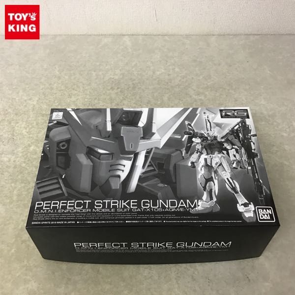 1&frasl;144 RG パーフェクトストライクガンダム | バンダイ(BANDAI) 機動戦士ガンダムSEED ＲＧ 1円〜 バンダイ GAT-X105+AQM&frasl;E-YM1 新品未組立 SPIRITS (機動 パーフェクトストライクガンダム│株式会社BANDAI 1円 パーフェクトストライクガンダム｜プレミアムバンダイ