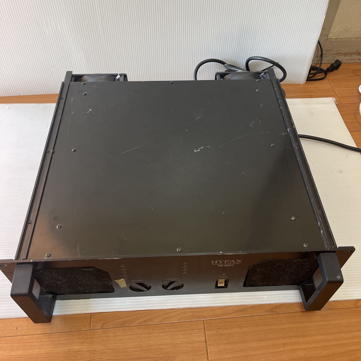 HYFAX PR-8023 不二音響 パワーアンプ HYFAX PR-8023 2chパワーアンプ