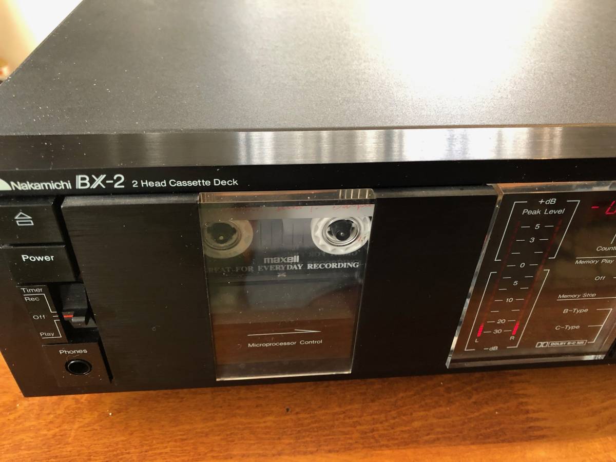 ナカミチ Nakamichi BX-2 カセットデッキ 動作確認品 Nakamichi
