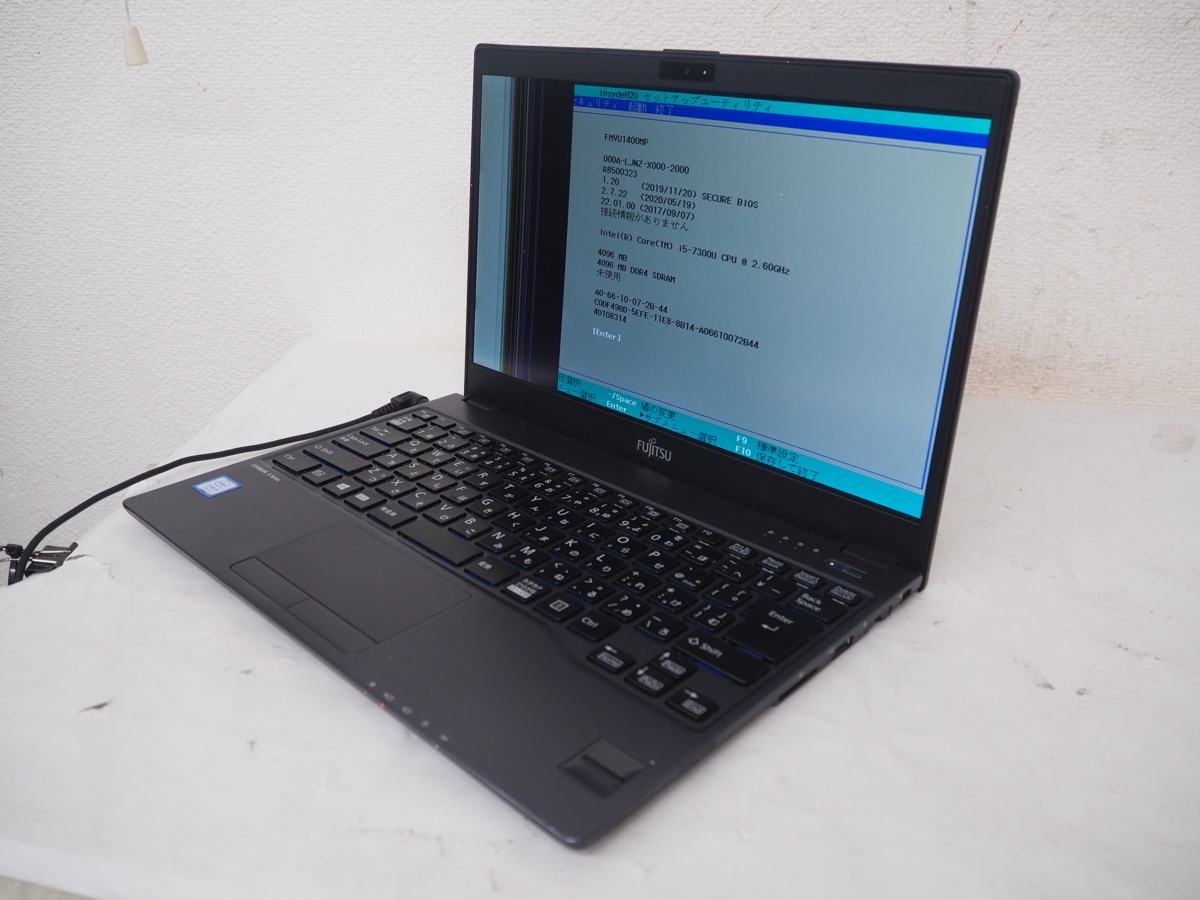  ハード王 富士通 LIFEBOOK U938/SX /Corei5-7300U/4GB/ストレージ無/バイオスOK/16071-D11(13インチ～)｜売買されたオークション情報、yahooの商品情報をアーカイブ公開 - オークファン 富士通