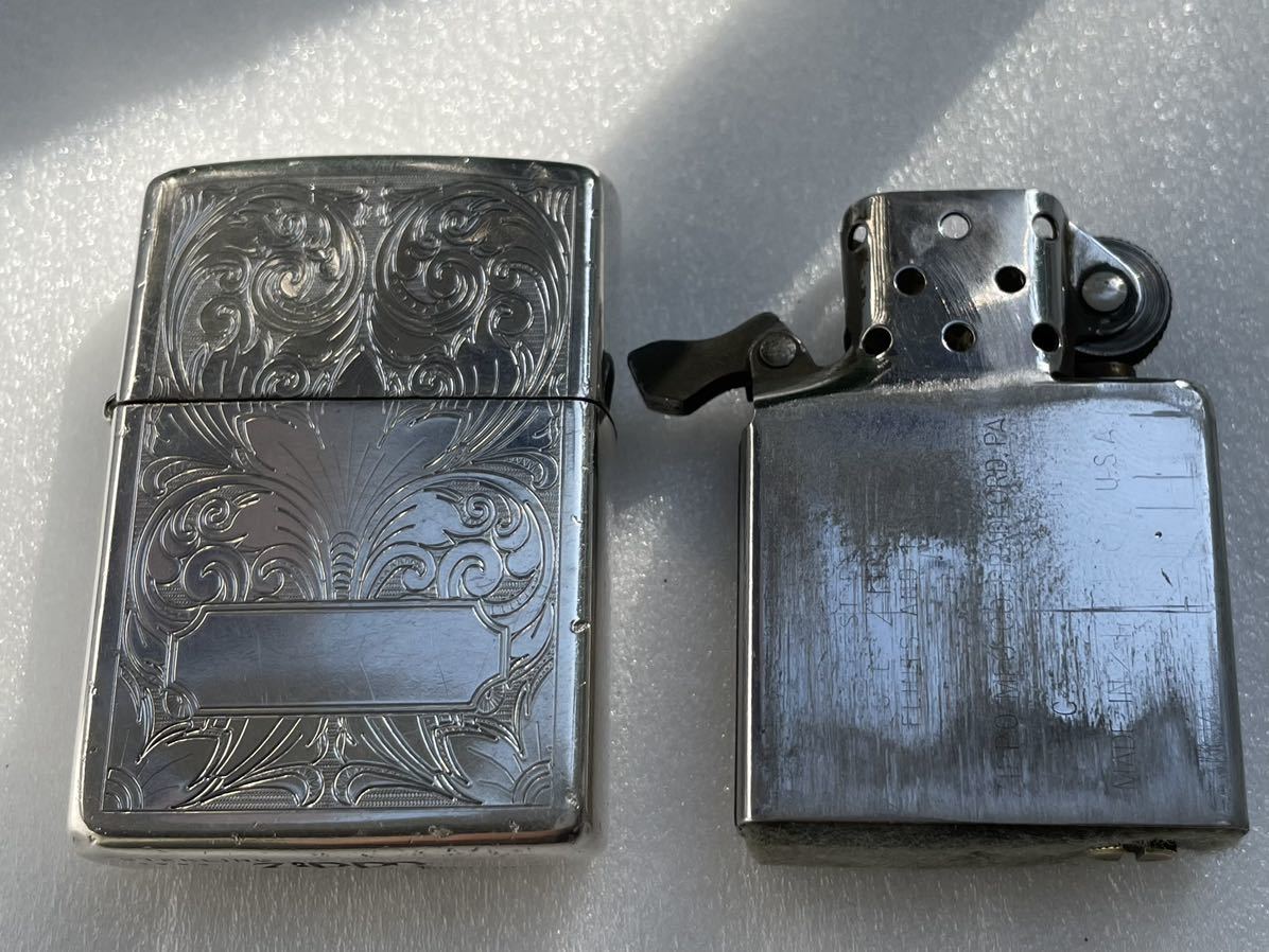Zippo ジッポー sterling silver スターリング シルバー Floral Zippo ジッポー sterling silver スターリング シルバー Floral