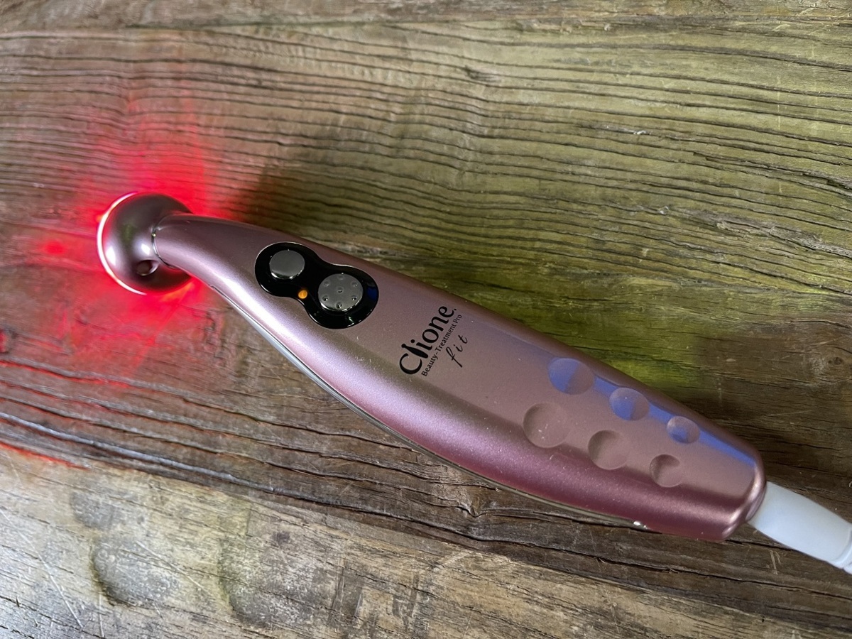 美顔器 clione ローズピンク 新品・送料無料美顔器 美容、健康 fit