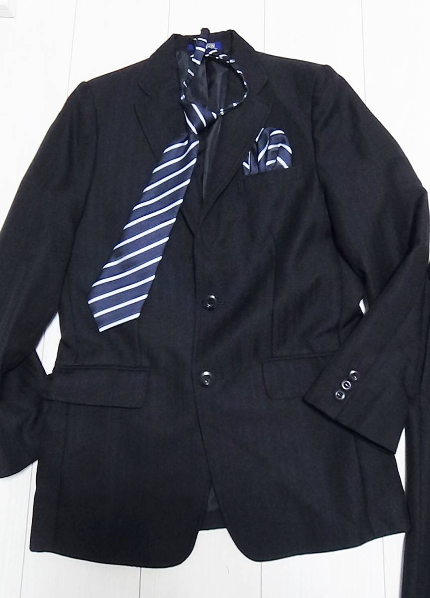 ZIPGUN 160 男の子 フォーマルスーツ 卒業式 入学式 5点セット