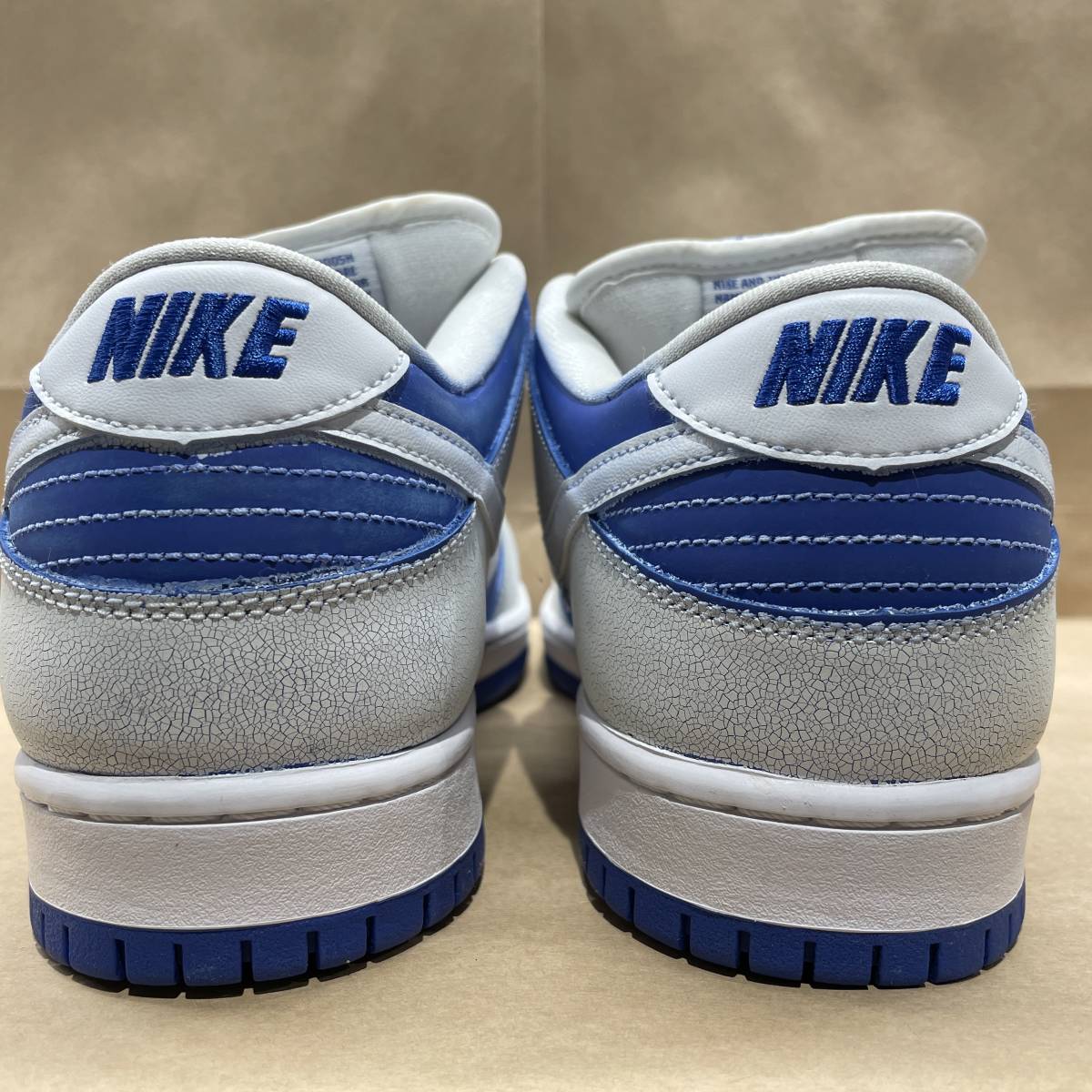 未使用】 US11 29cm NIKE SB DUNK LOW PRO PRM CJ6884-100 WHITE/GAME  