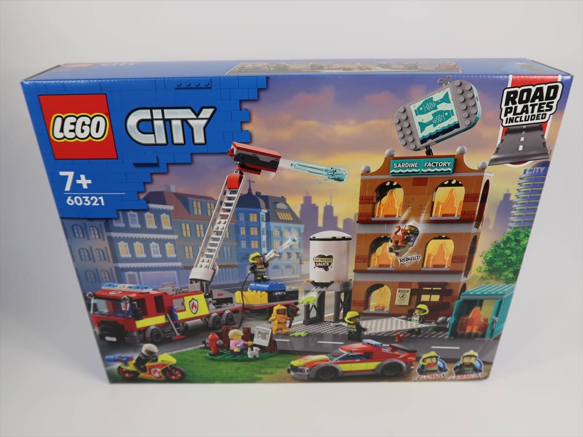 レゴジャパン レゴ シティ 消防訓練 60321 LEGO City ブロック 消防車 