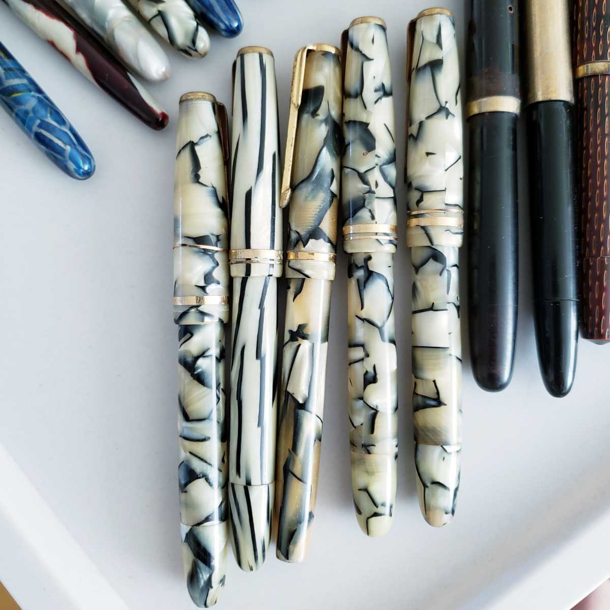 万年筆 MASTER マスター 万年筆 14K刻印有含む 文房具 動作未確認 昭和