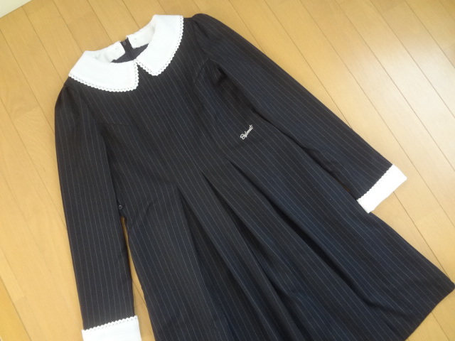 ☆美品☆ナルミヤ by LOVEiT バイラビット 白衿ワンピース 160  