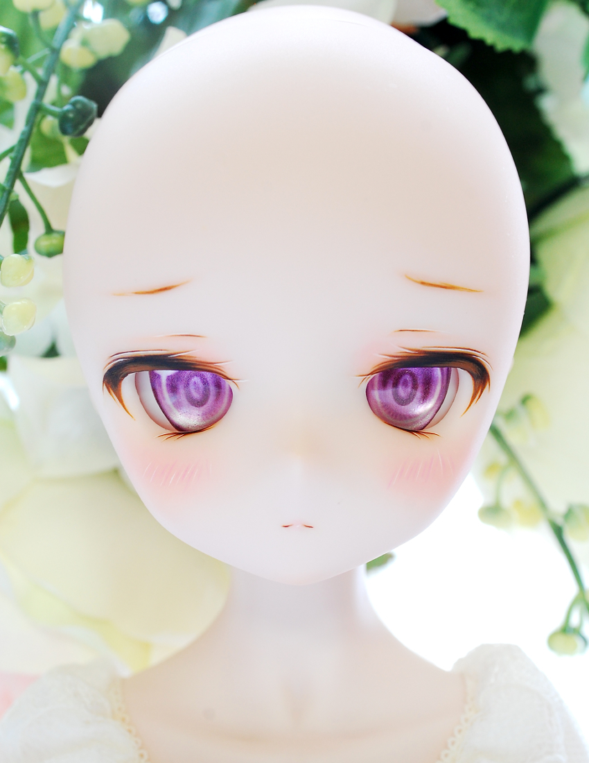 マーガレット* DDH-01(セミホワイト肌)カスタムヘッド+自作 マーガレット* DDH-01(セミホワイト肌)カスタムヘッド+自作