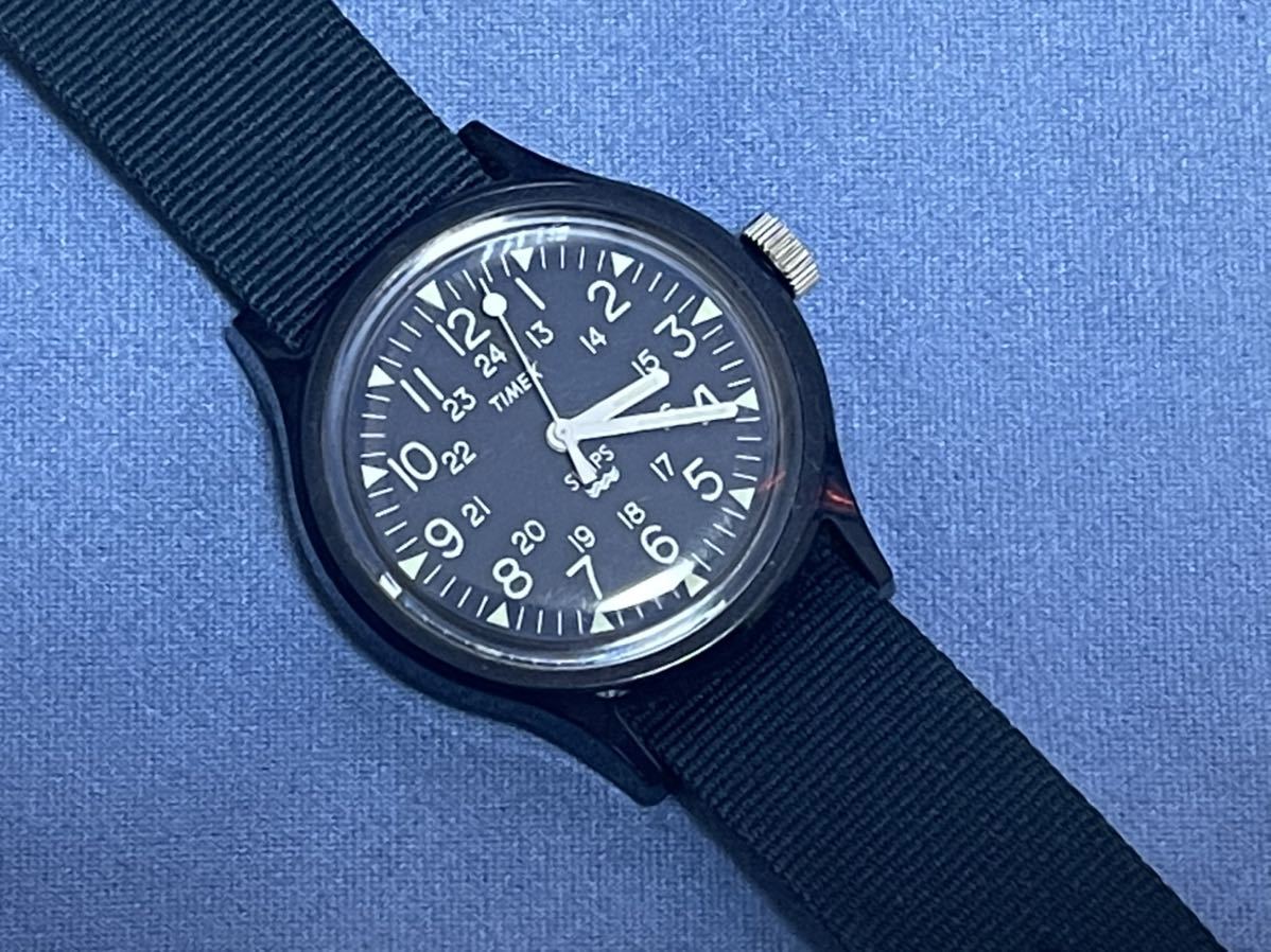 TIMEX CAMPER SHIPS 別注 オリジナル キャンパー ネイビー NATO 