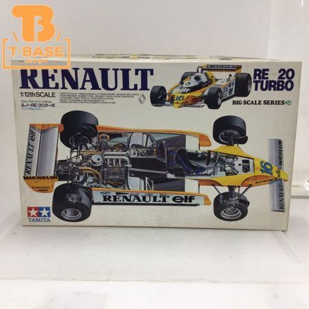 1円～ ジャンク TAMIYA 1/12 RENAULT ルノーRE-20ターボ プラモデル