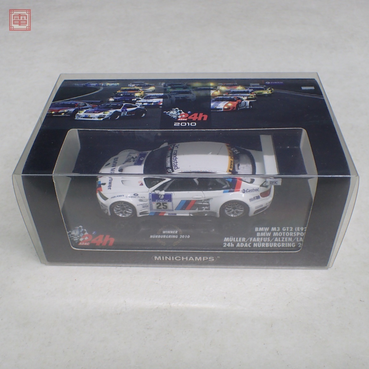 PMA 1/43 BMW M3 GT2 E92 24h ニュルブルクリンク 2010 #25 No 